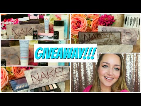 Makeup Giveaway!!! Naked Smokey & More! | DreaCN Video