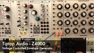 Video thumbnail for Tiptop Audio - Z4000 Envelope Generator (Review & Patch Examples) by DominikVogel