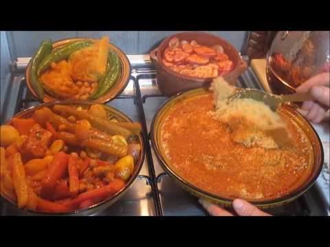 Couscous Tunisien aux légumes       كسكسي تونسي بالخضر وصفة سهلة  ورائعة