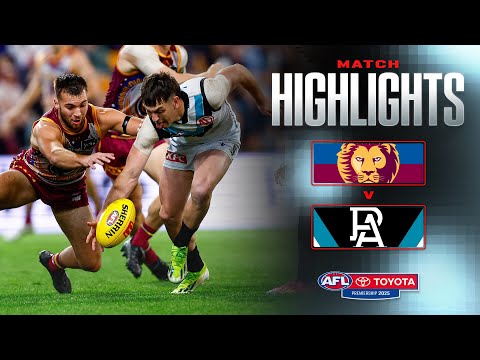 Brisbane Lions v Port Adelaide Highlights | Round 17, 2025 | AFL