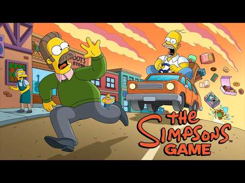 The Simpsons Game 100% | Longplay Walkthrough | with Subtitles (1440p)