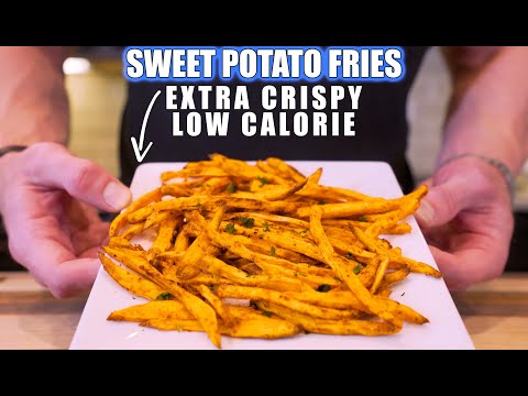THE BEST AIR FRYER SWEET POTATO FRIES | Easy & Healthy Recipe