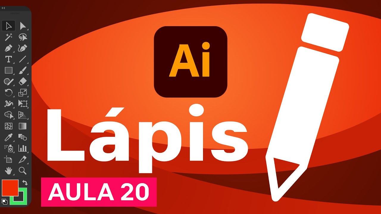 Ferramenta Lápis Illustrator: Como usar