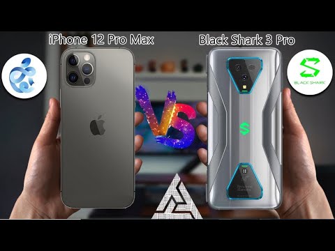 Black Shark 3 Pro VS iPhone 12 Pro Max | Apple | Xiaomi | Black Shark | 5G