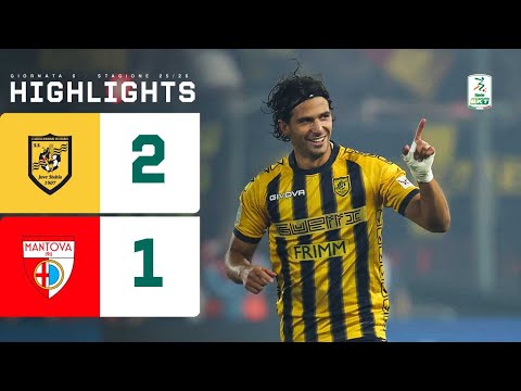 Juve Stabia-Mantova 2-1 | RUGGERO e CANDELLONE per la vittoria dei campani | HIGHLIGHTS Serie BKT