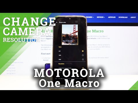How to Adjust Photo Resolution in Motorola One Macro – Set Up Image Resolution