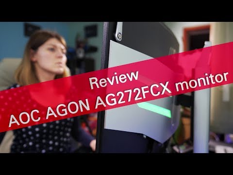 AOC AGON AG272FCX 144 Hz gaming monitor review