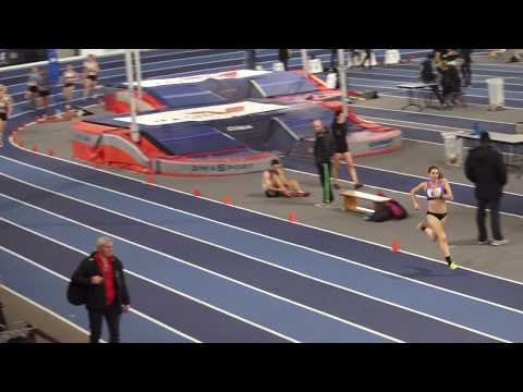 800m SEF F1  - Championnats Rég. en salle ES-SE - Eaubonne 19 Janv. 2019