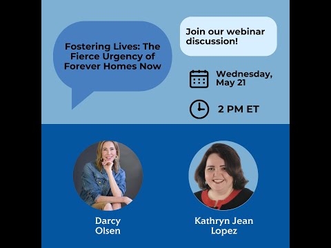 Fostering Lives: The Fierce Urgency of Forever Homes Now