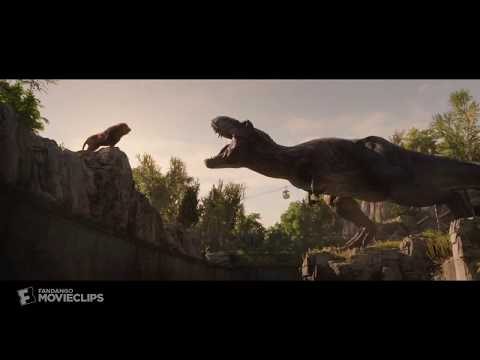 Jurassic World: Fallen Kingdom - Lion VS T Rex roar