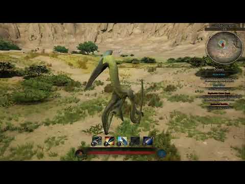 Solo Hatzegopteryx throws IC Mixpackers around | Path of Titans