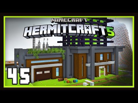 HermitCraft Season 5:  Building The Cat Defense Force Skyscraper  (Minecraft 1.12)