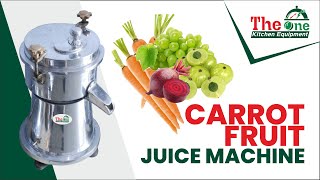 Carrot Juicer Machine | Vegetable juicer Machine | Fruit juicer Machine | Juice Machine