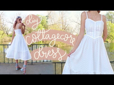 Sewing The Cottagecore Dress Of My Dreams! | Pattern...