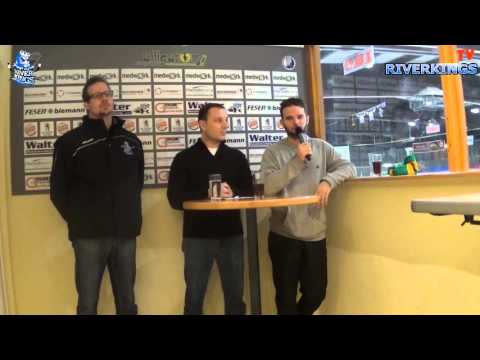 Pressekonferenz Playoff 1/4 Finale Spiel 1 HEC vs HCL