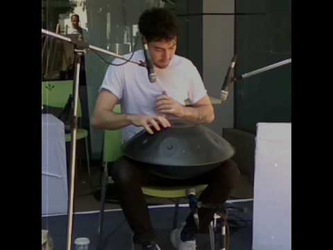 Sam Maher playing in India(Handpan)