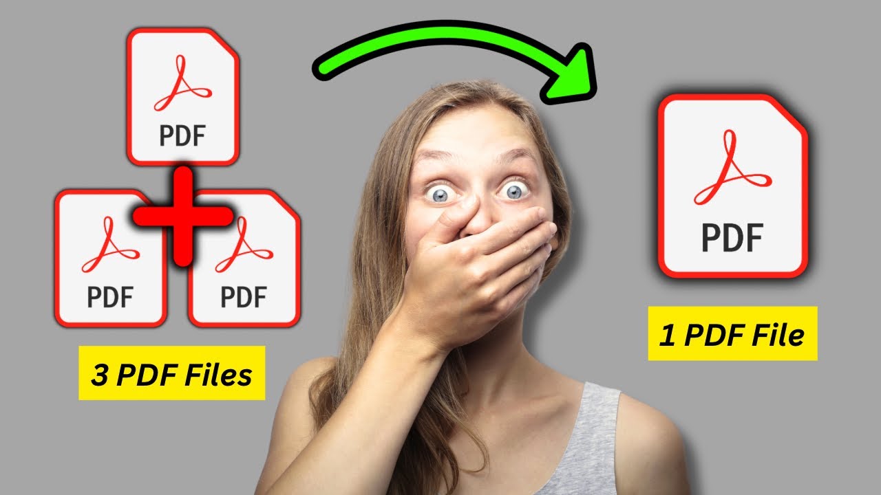 How to Merge PDF Files into One (Combine) | 2024 | Full Guide