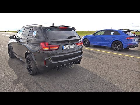 Hamann Motorsport BMW X5M vs Audi RSQ8