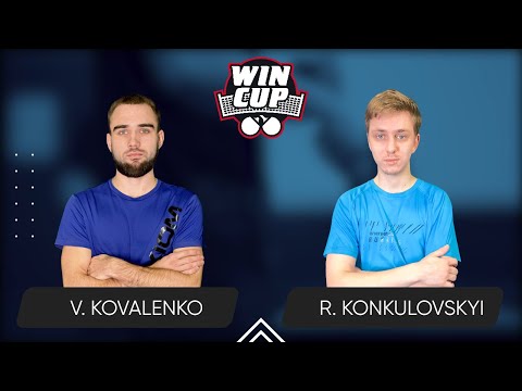 13:00 Viacheslav Kovalenko - Roman Konkulovskyi 17.09.2025 WINCUP Master. Table 1