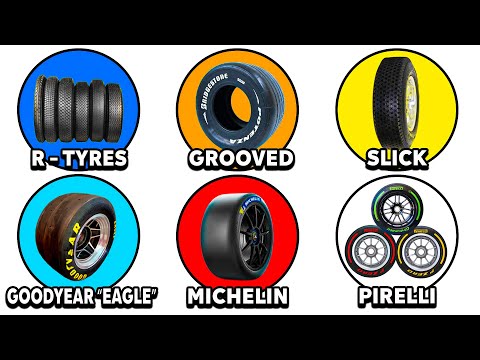 EVERY F1 TYRE EXPLAINED