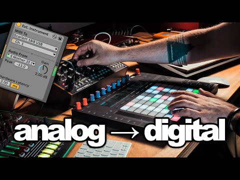 Analog Synths with Ableton Push | Set Up & Creative Ideas