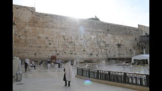 ערבית בשידור חי מהכותל המערבי ז' בניסן