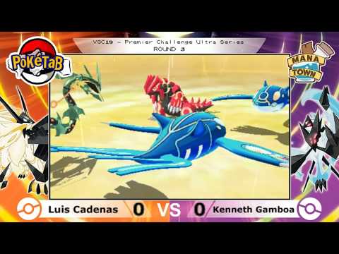 Kenneth Gamboa VS Luis Cadenas - RONDA 3 VGC19 Premier Challenge Ultra Series #1