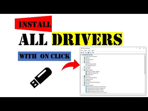 Install Windows Drivers automatically with one click