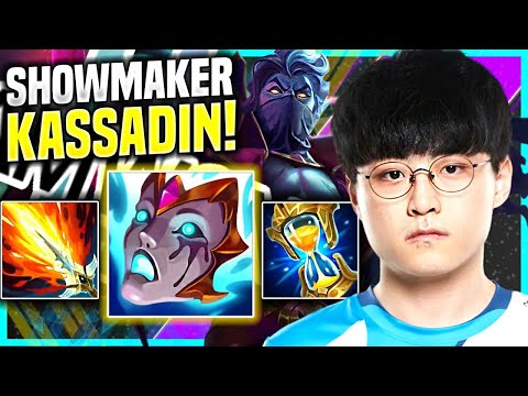 SHOWMAKER DOMINATING KASSADIN WITH NEW ITEMS!  DWG ShowMaker Plays Kassadin Mid vs Sylas!