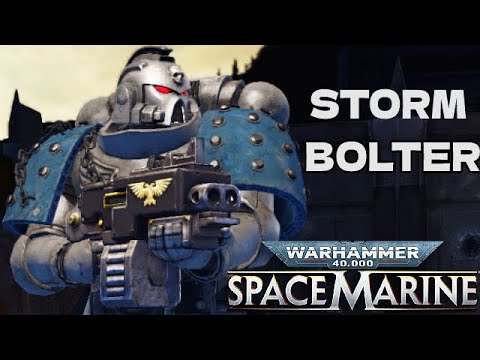 STORM BOLTER GAMEPLAY: Astartes vs Orks! - Warhammer 40,000: Space Marine (Augmented Mod)
