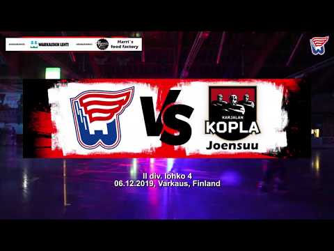 Warkis/PiPS vs Karjalan Kopla -Maalikooste -Luode Areena, Varkaus (06.12.2019)