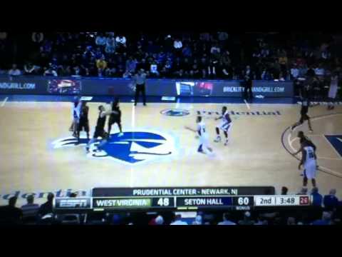 Patrik Auda dunk against West Virginia