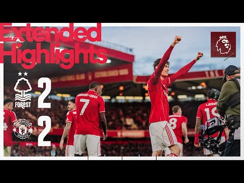 Nottingham Forest 2-2 Manchester United | Extended Highlights | Premier League 🎬