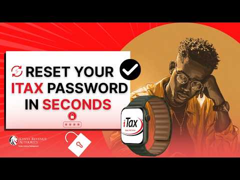Have you forgotten your iTax Password? Follow these simple steps to Reset KRA Password.