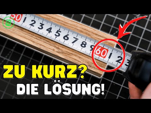 Der einfachste Weg zu kurze HOLZBALKEN, BRETTER & Co zu verlängern! | Jonas Winkler