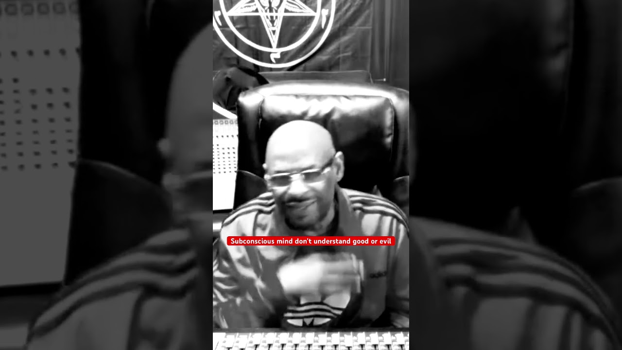 Bro Panic Subconscious mind don’t understand good or evil #occultscience