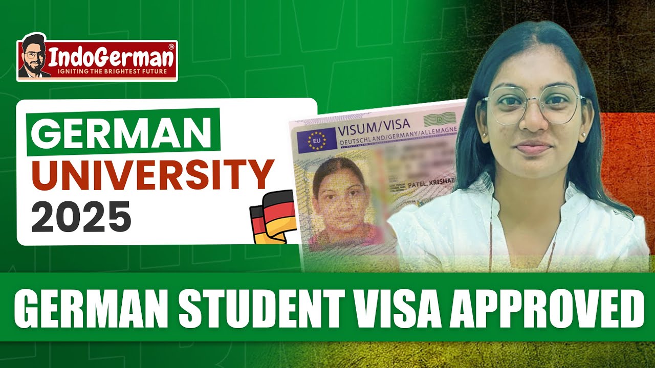 How I Got My German Student Visa!Germany Student Visa 2025 Timeline CSP Portal & Fast Interview Date