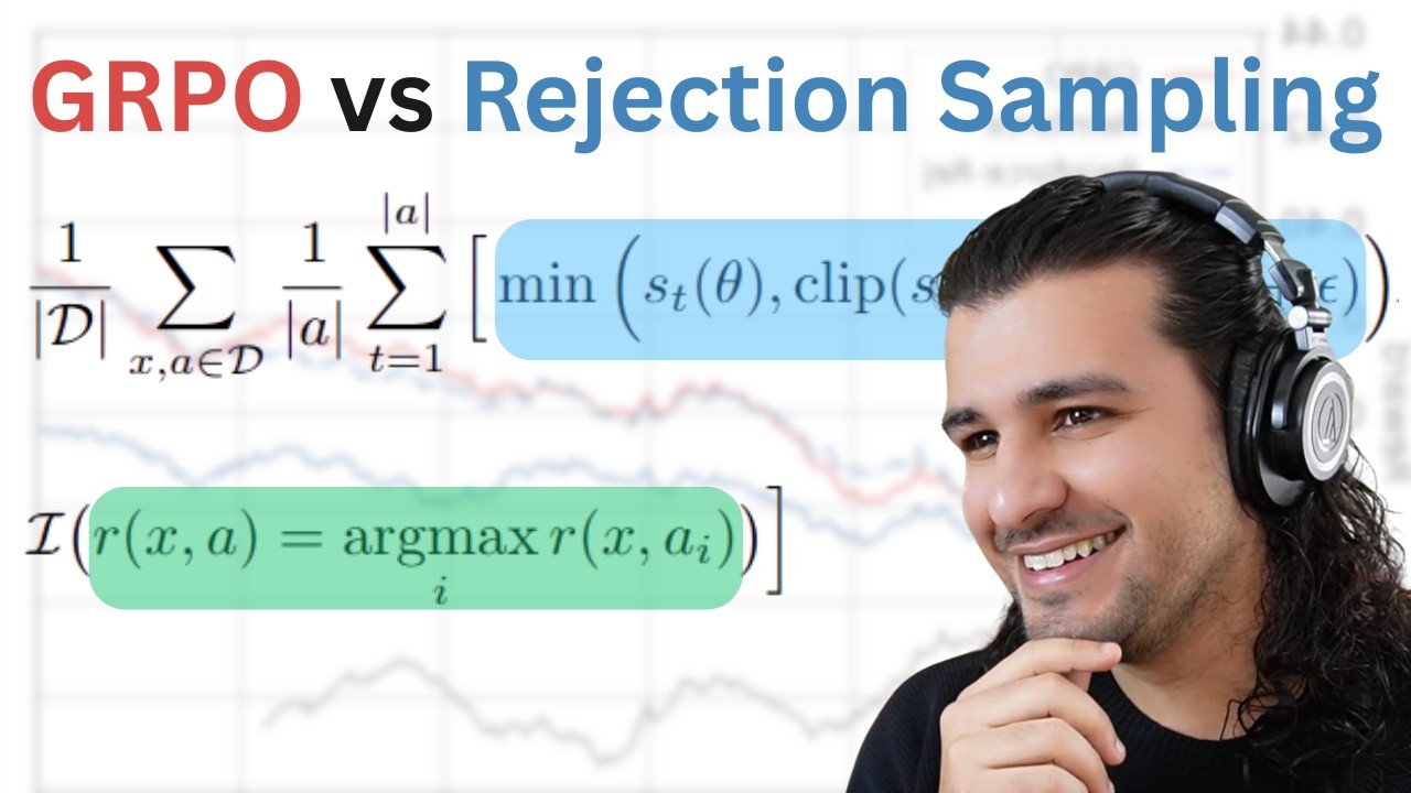 What is the Simplest RL Algorithm That Matches GRPO ? | RAFT + Reinforce-Rej