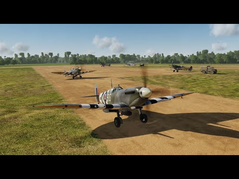 DCS Spitfire IX Operation Epsom Campaign - Mission 2