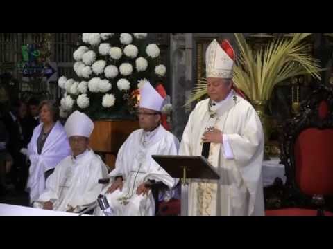Homilía de Mons. Víctor Sánchez en la Misa Crismal 2015 . Arquidiócesis de Puebla