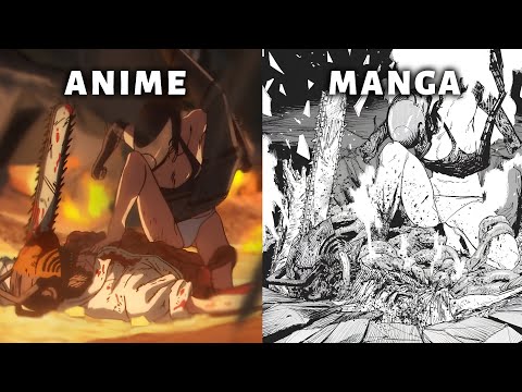 Anime VS Manga - Chainsaw Man Movie Reze Arc