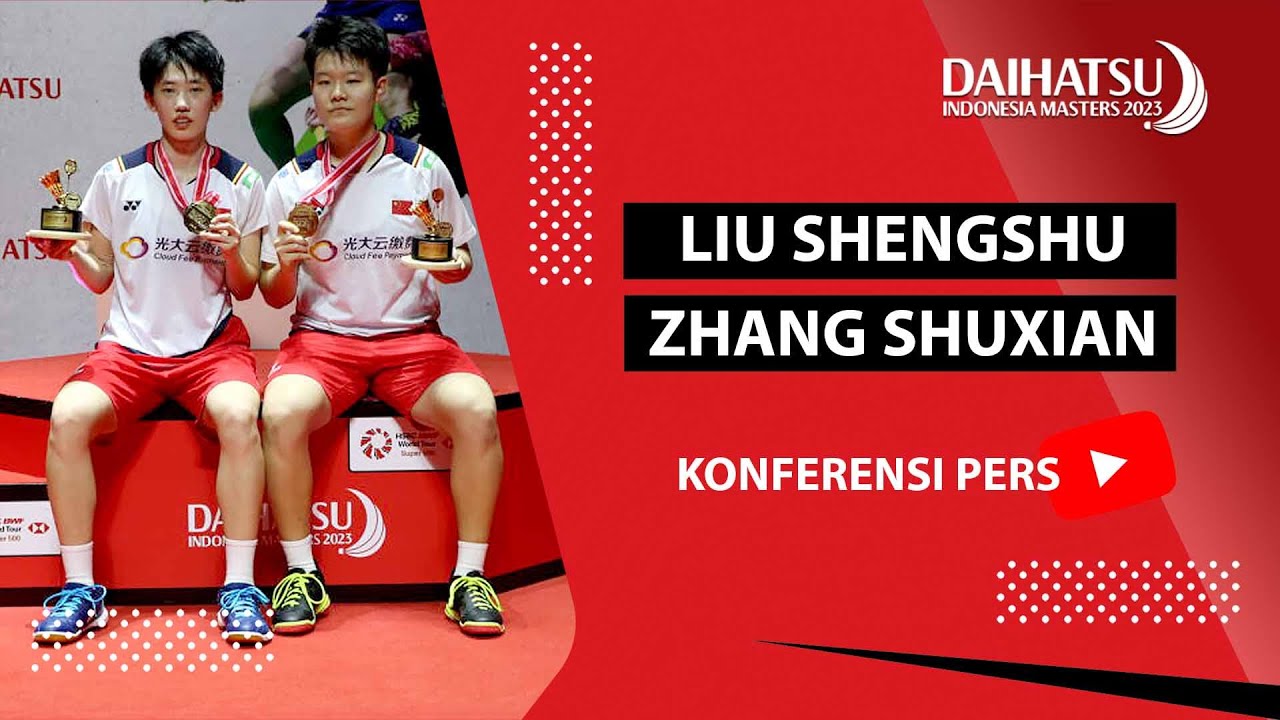 Debut Manis Liu Sheng Shu/Zhang Shu Xian di Indonesia Masters 2023