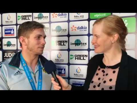 Grand Slam Baku 2015: Interview with Dominic Ressel -81kg