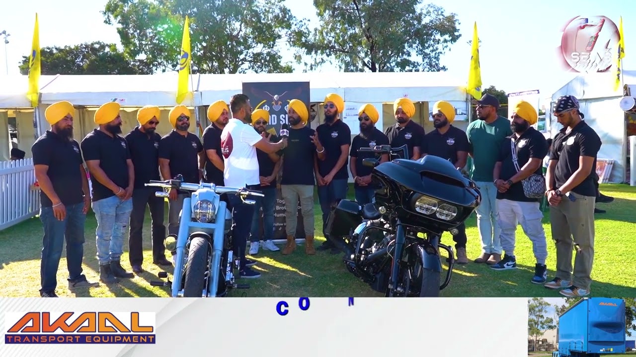 Melbourne (Australia ) ਤੋਂ ਮੋਟਰ ਸਾਈਕਲ ਚਲਾ ਕੇ ਨੌਜਵਾਨ ਪਹੁੰਚੇ Australian Sikh Games Adelaide ਵਿੱਚ,,,