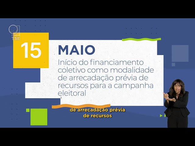 Calendário Eleitoral - 15 de maio