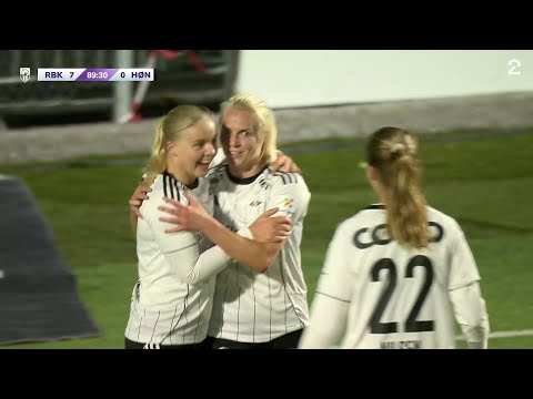 Rosenborg 8 - 0 Hønefoss - Høydepunkter