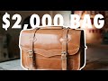 Making a $2,000 leather bag using only SHELL CORDOVAN