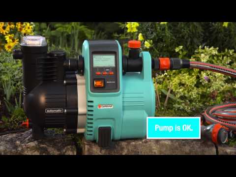 GARDENA Automatic Home and Garden Pumps - How-To - Functional Test for Suction Problems