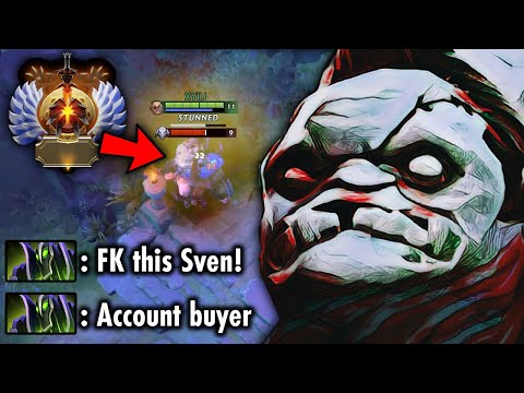 This is How Pudge Make Immortal Sven Destroy Items | Genius Pudge