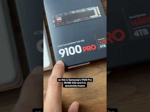 This is TOO fast… the Samsung 9100 Pro is NUTS